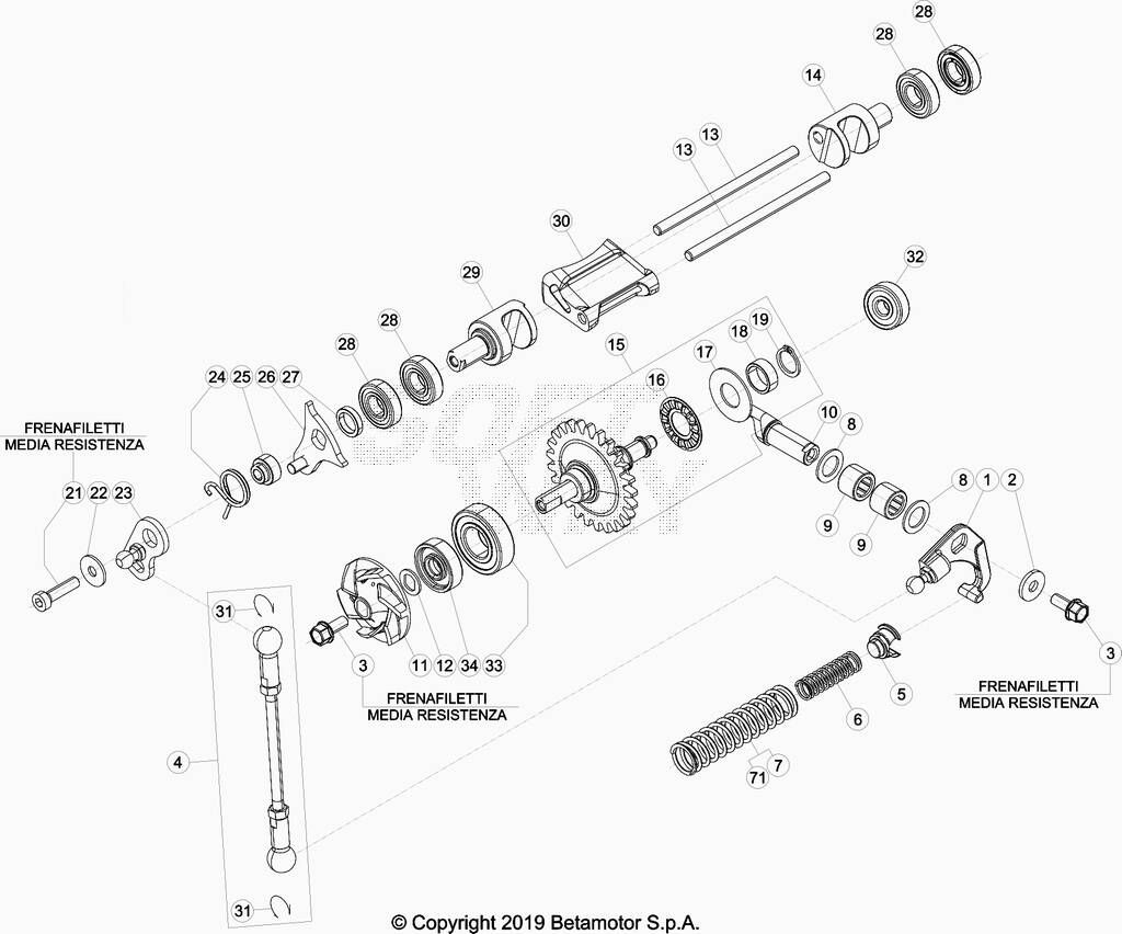 POMPE A EAUVALVES POUR 300 RR 2020