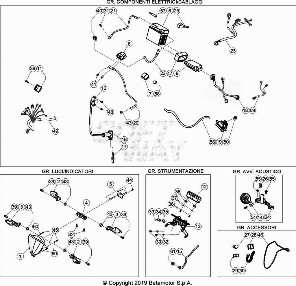 CIRCUIT ELECTRIQUE POUR 300 XTRAINER 2020