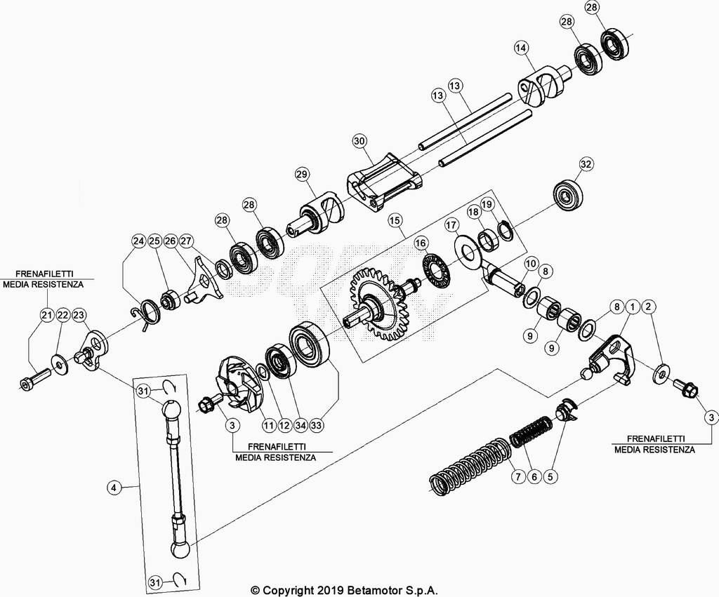 POMPE A EAUVALVES POUR 300 XTRAINER 2021