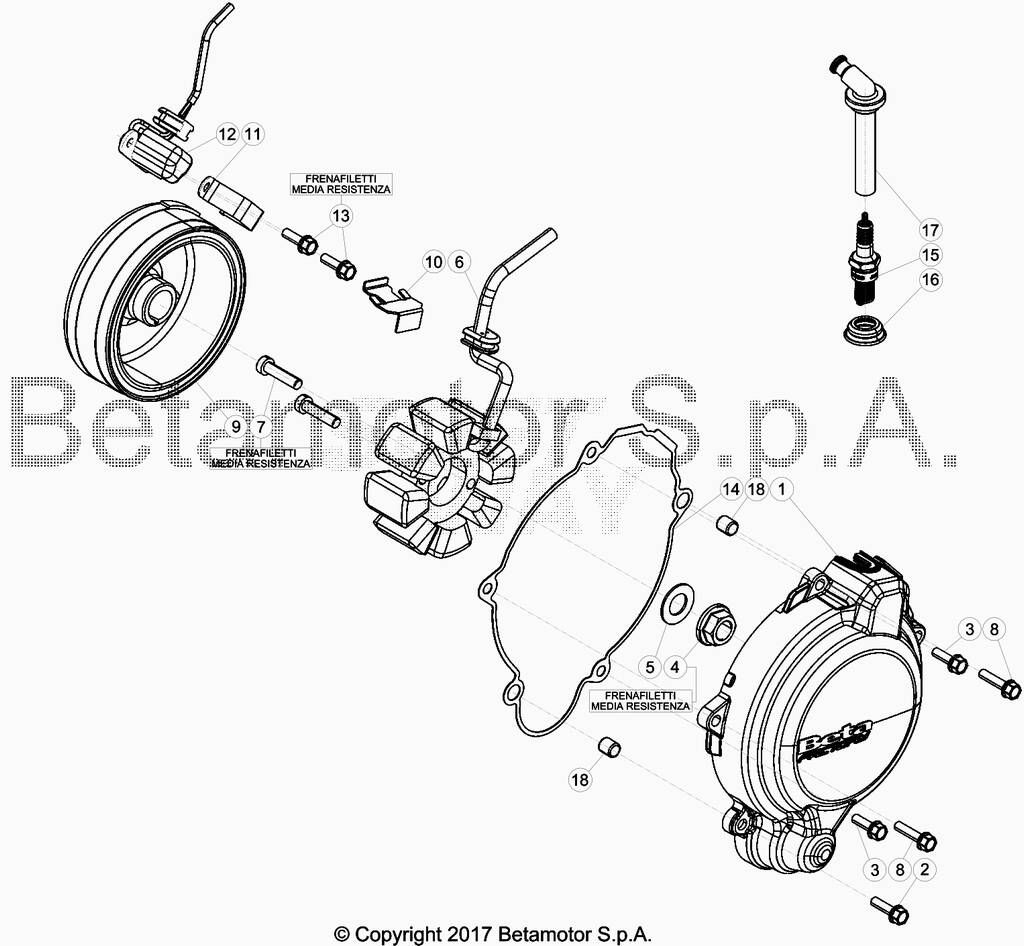 ALLUMAGE POUR 125 RACING 2019