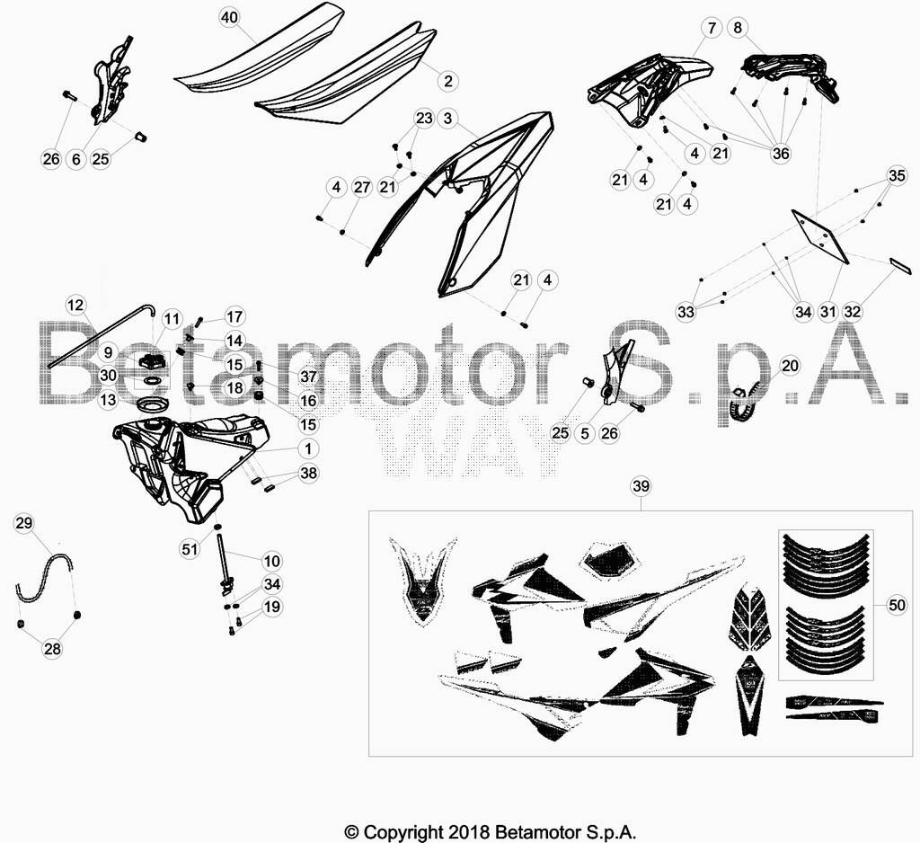 CARENAGE POUR 300 RACING 2019
