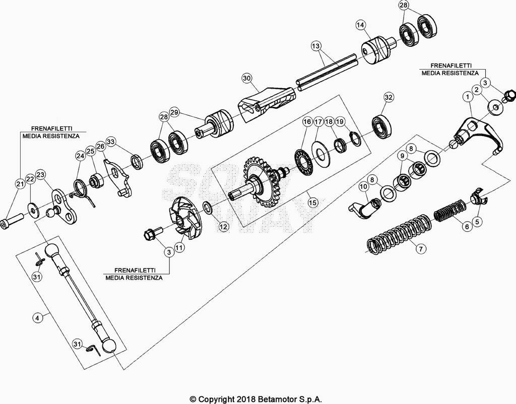 POMPE A EAUVALVES POUR BETA 200 RR STANDARD 2021