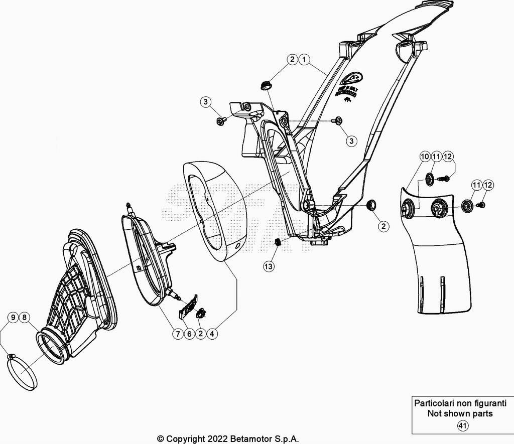 BOITE A AIR POUR 250 RACING 2021