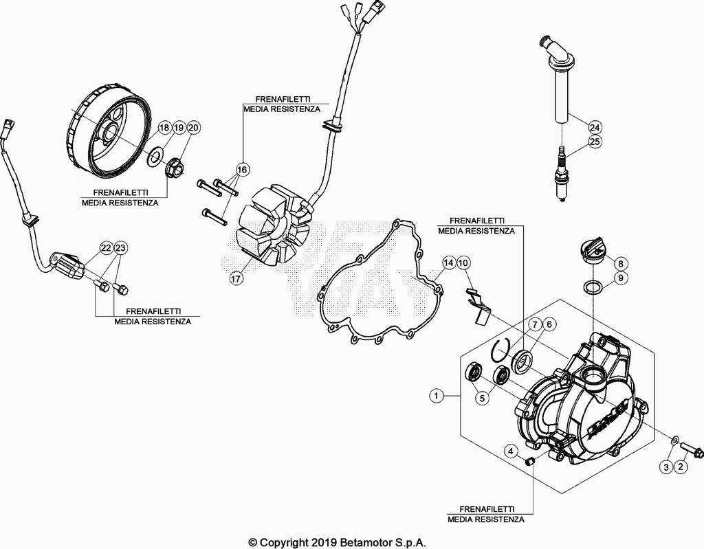 ALLUMAGE POUR 350 RR 2021