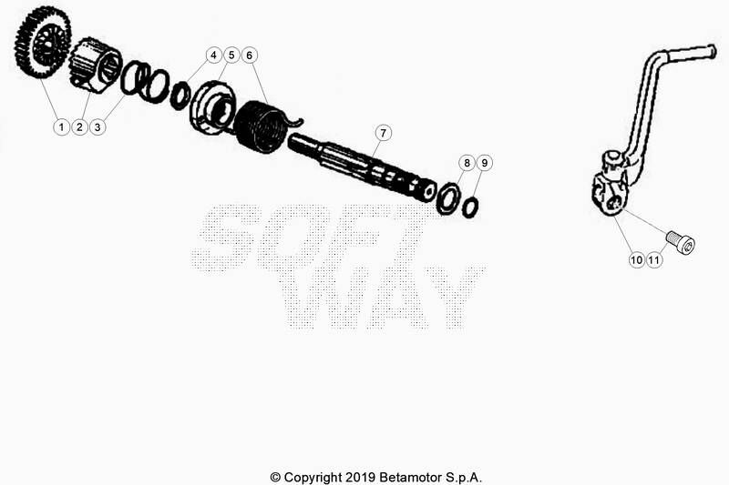 KICK POUR BETA 50 ENDURO RACING 2020