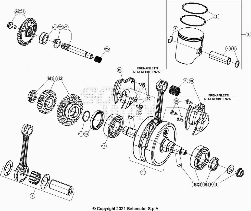 EMBRAYAGE POUR 250 RR 2023