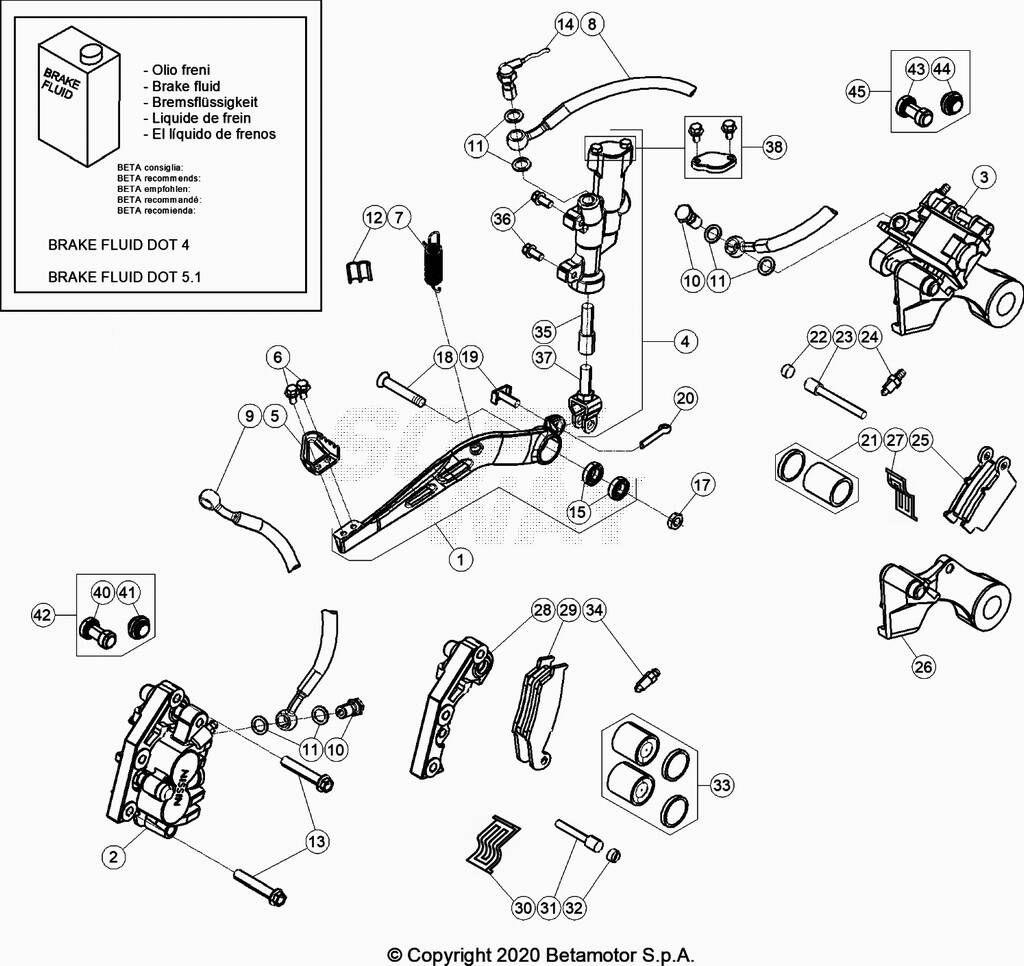 FREINS POUR 250 RR 2024