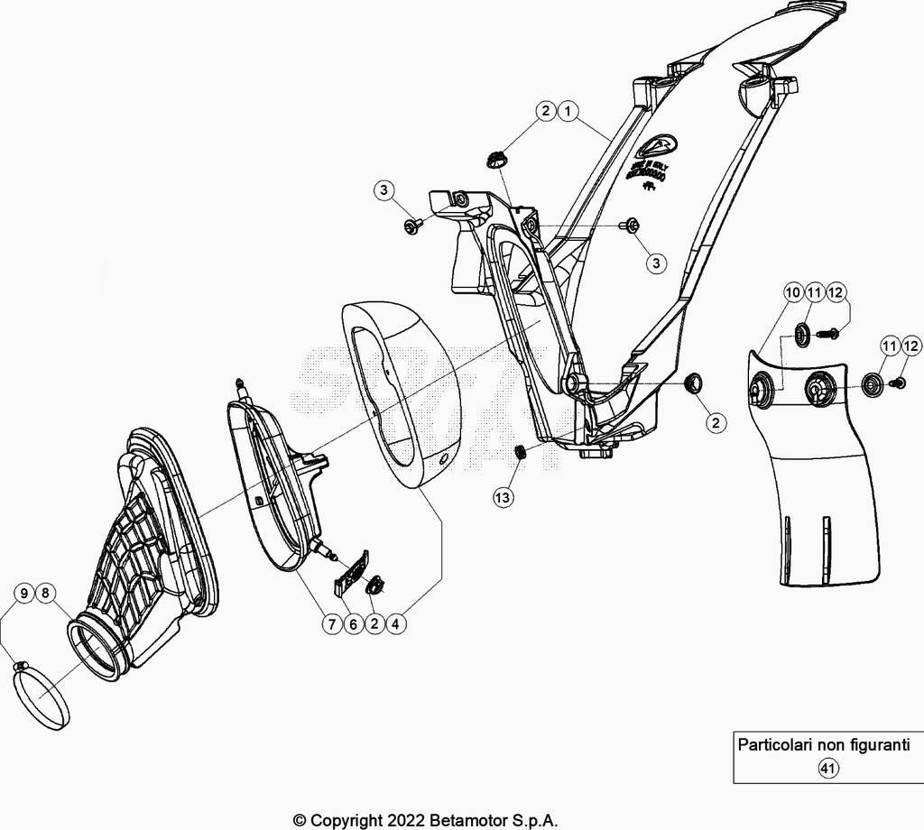 BOITE A AIR POUR 300 RR 2020