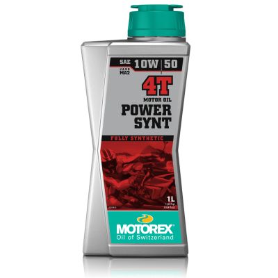 HUILE MOTOREX POWER SYNT 4 TEMPS 10W50 1L